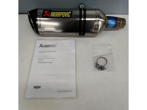 Akrapovic exhaust muffler - akrapovic,
