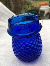 Blue glass victorian /