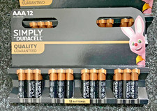 Duracell Simply AA & AAA Batteries Alkaline Power Long Lasting LR03, LR6