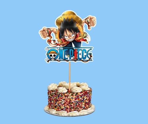 One piece cake - topper, /cake