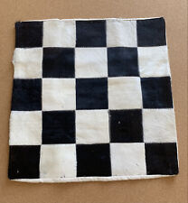 COWHIDE LEATHER CUSHION COVER RUG COW HIDE HAIR ON CUSHION49x47cm