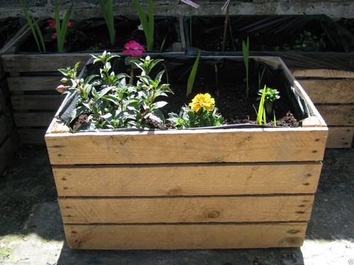 Planter vintage rustic - x,