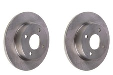 BRAKE DISC FRONT PAIR Fits