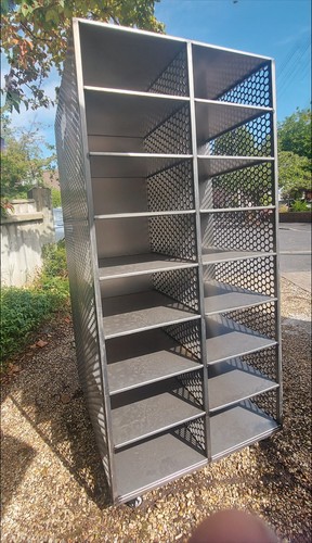Pigeon hole shelving cabinet - shelving,,