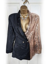 CBR Gold Sequin & Black Satin