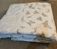 Quilted Bed Throw 230x220cm Royal Botanical Garden Kew Butterflys