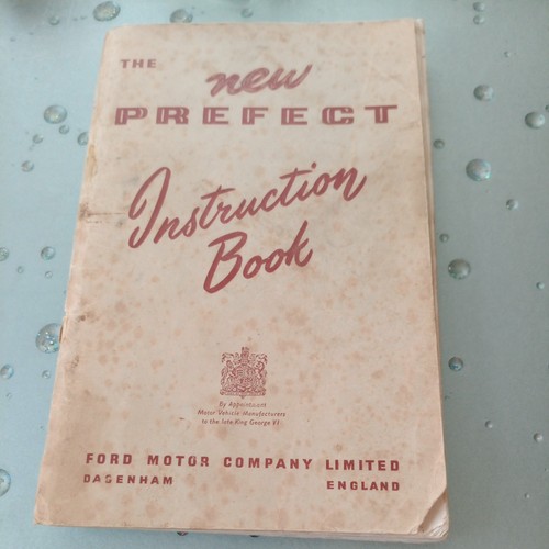 Ford prefect manual the new - ford,