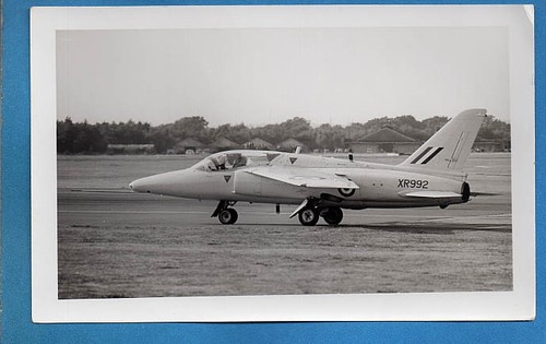 1955 raf folland gnat xr992 - raf,