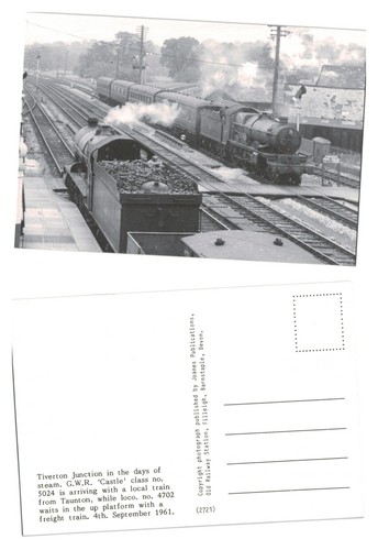 Vintage postcard tiverton - -,