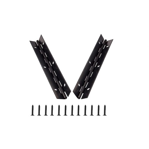 Continuous piano metal - metal, hinge