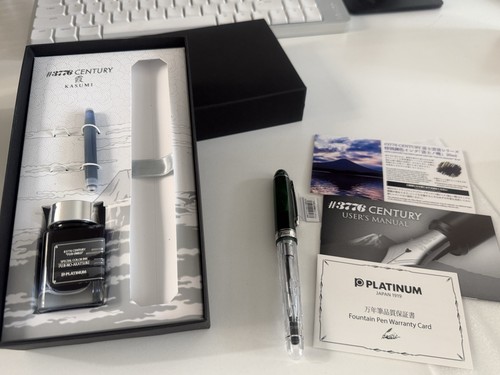 Platinum century fountain - fountain, pen