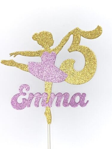 Ballerina cake topper - ballerina,