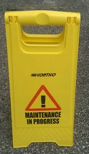 Maintenance Progress Floor