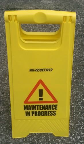 Maintenance progress floor - maintenance,