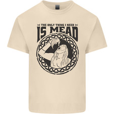 Viking Mead Funny Alcohol Beer Drunk Mens Light Cotton T-Shirt