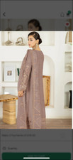 Uk size 20/22 light brown 3 piece georgette Salwar Kameez. Brand new with tags 