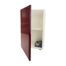 Marked Utopia SB40 400mm LH Base Unit in Burgundy Gloss Sienna SB40LH