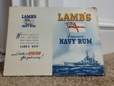 Vintage Whist Scorecard X1