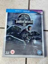 Jurrasic World 3D Blu-Ray with Lenticular Slip Cover Blu Ray Slipcover #3