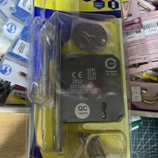 63mm Mortice DeadLock New with Keys and Fitting Satin Chrome