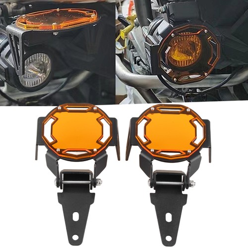 Orange motorcycle fog light - orange,