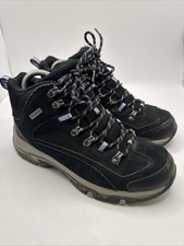 Skechers Outdoor Black Waterproof Hiking Boots Women’s Size Uk6 (r11)