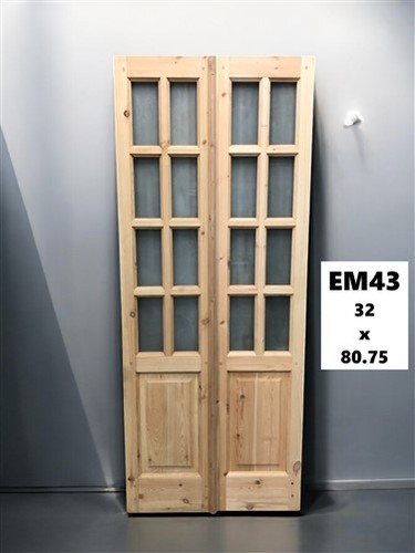 French double door - double,