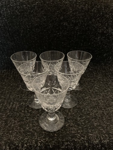 Set cut glass lead - of, 6