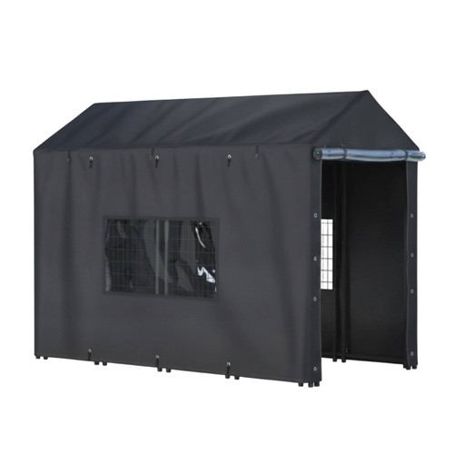 Outdoor dog kennel cover - kennel,