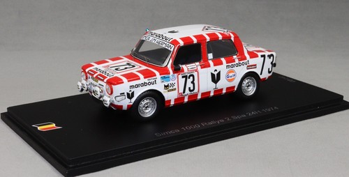 Spark simca 1000 rallye spa - rallye,