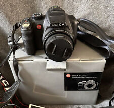 LEICA V-LUX 2 14.1MP DIGITAL CAMERA & LEICA LENS  With Extras