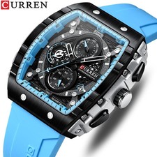 CURREN Men Rectangle Watch