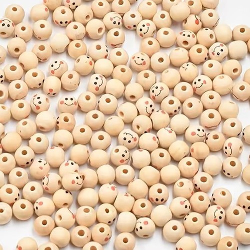Wooden doll head - 60,