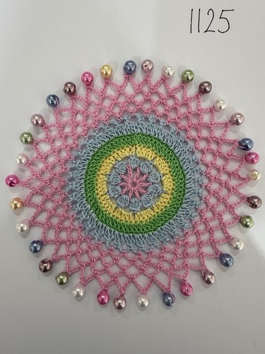 Hand made crochet beaded - crochet,