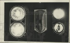 1982 Press Photo Headlights on