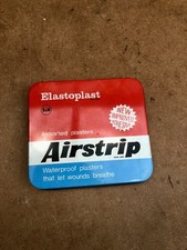 Elastoplast Airstrip Plaster Tin - Vintage - in Fantastic Condition - Rare