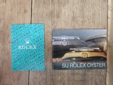 Rolex Oyster Booklet Set