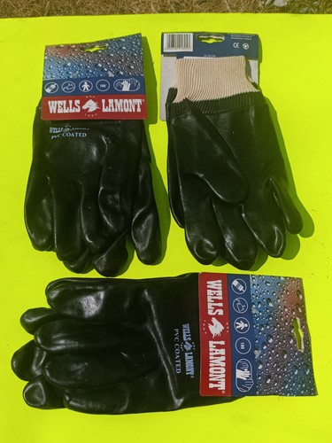 Pvc rubber gloves wells lamont - rubber,