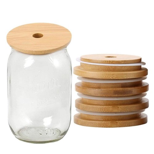 Wooden mason jar - wooden,