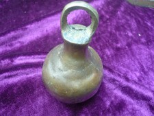 Vintage Brass scale weight 576g (14)