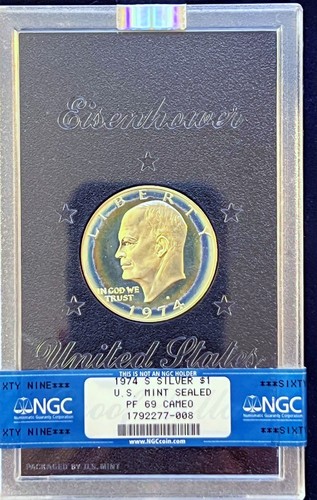 1974 eisenhower pf69 - eisenhower,