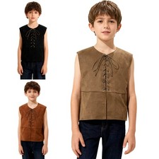 Boys Pirate Vest Gothic