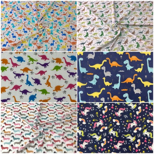 Polycotton patterned craft - polycotton,