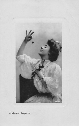 Postcard edwardian actress - postcard,