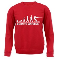 Born To Waterski - Kids Hoodie