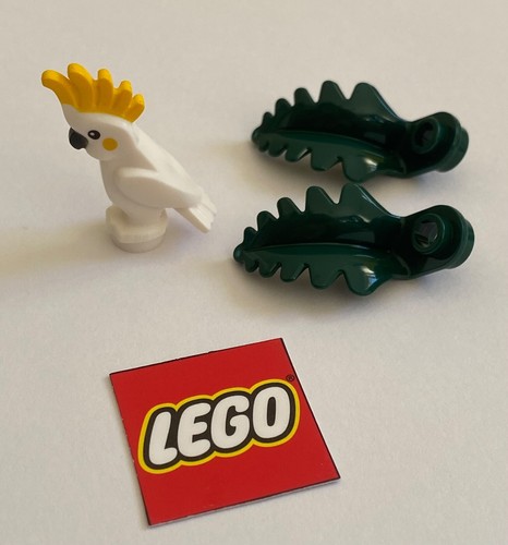 Lego cockatoo bird minifigure - cockatoo,