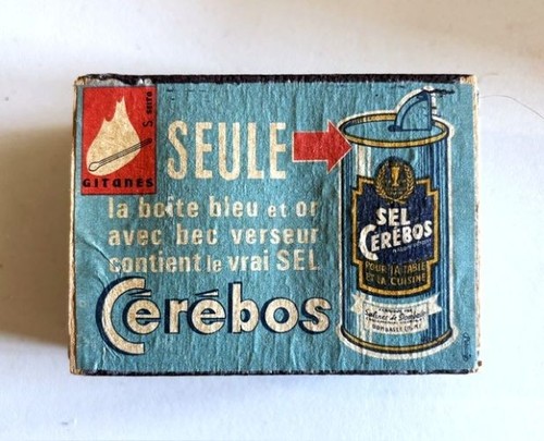 Old french promotional box - french, of