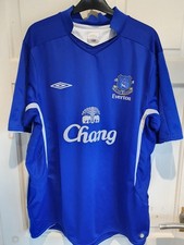 Everton FC 2004-2005 Umbro Football Soccer Jersey Shirt Size XL Vintage