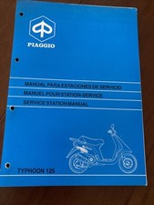 Piaggio Typhoon 125 Scooter Manual Technical Review Motorcycle Workshop Manual