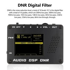 Audio DSP Noise Reducer DNR Digital Filter SSB Ham radio YAESU ICOM + Speaker*